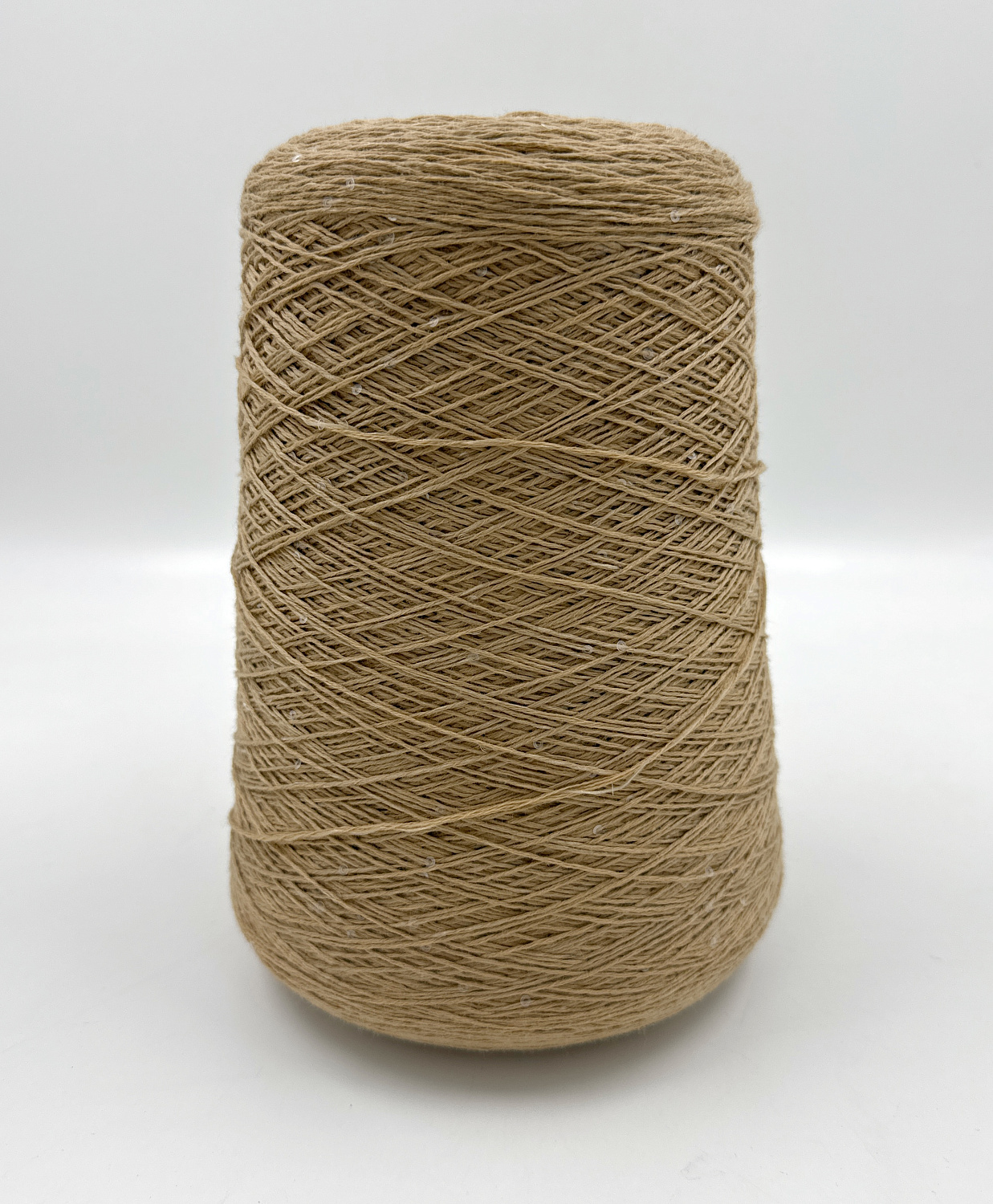 Пряжа Merino Paillettes, Italia, меринос, цвет кэмел